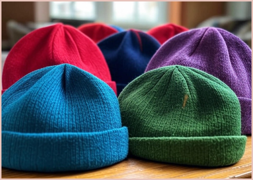 [국내생산] 니트 비니 6color