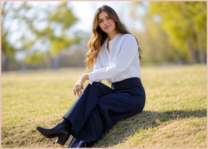 네이븐 여성 세미 와이드 부...