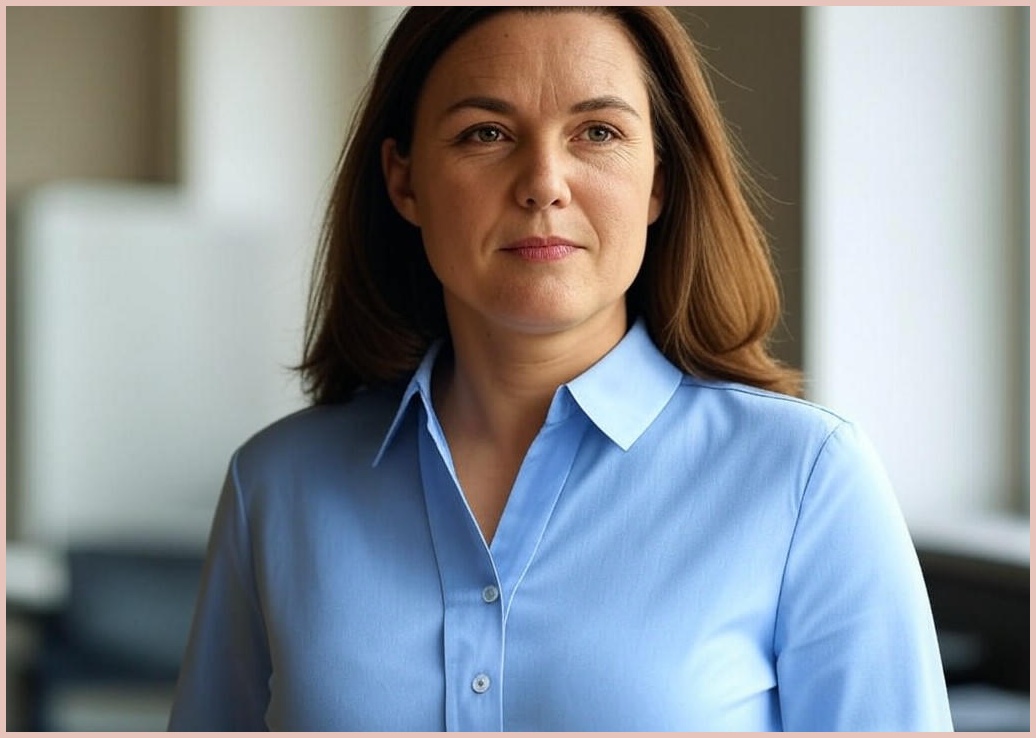 [레티고] 사선 단추 긴팔 블라우스