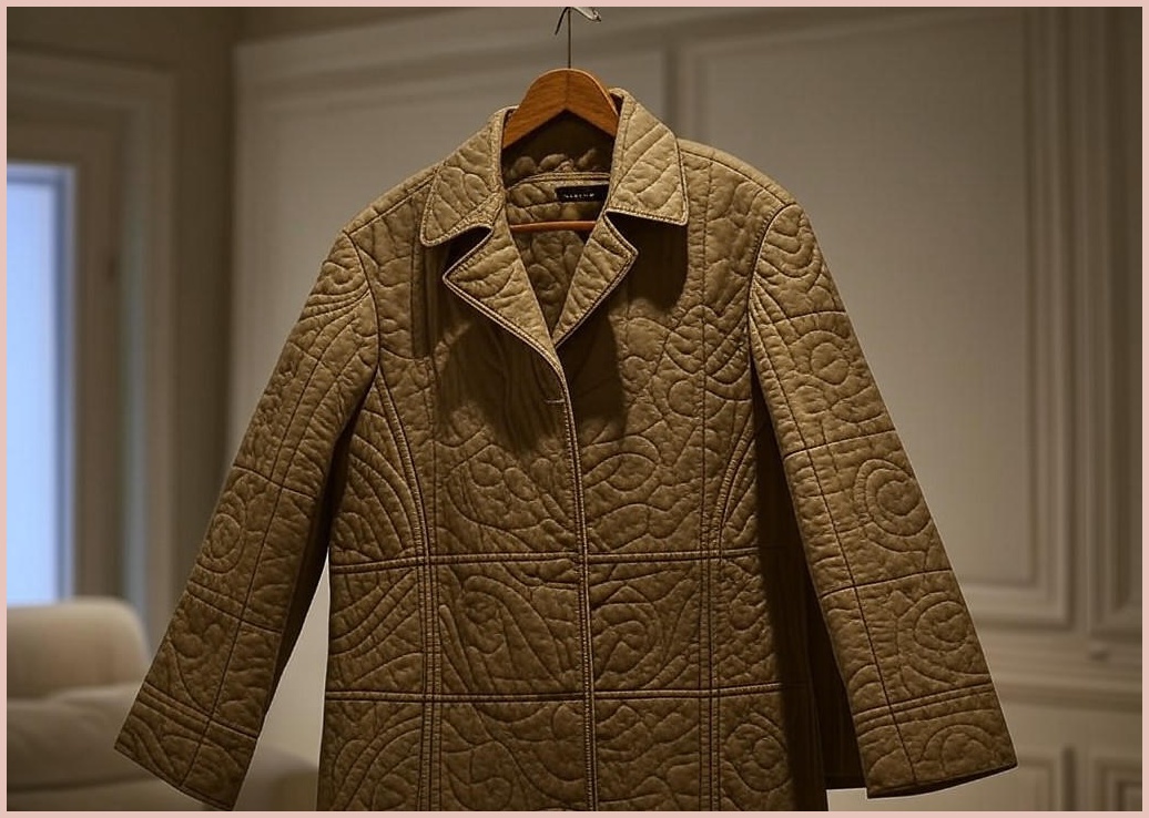 르오트 파울로 클래식 트렌치 퀼팅 코트