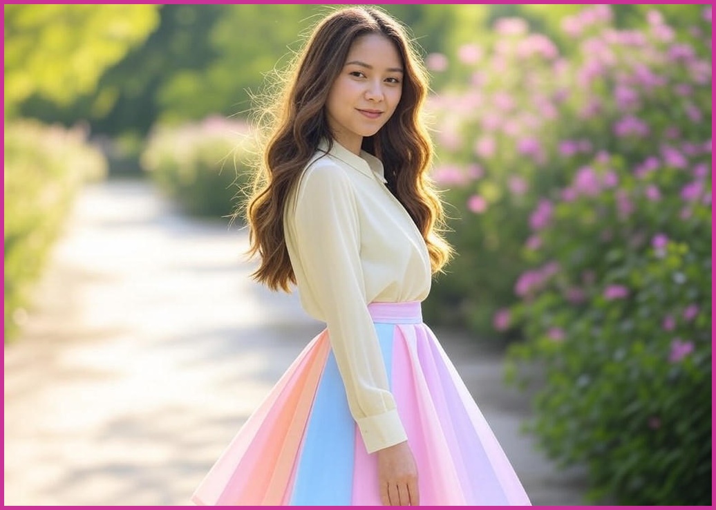 세이스타일 유닛 A라인 스커트