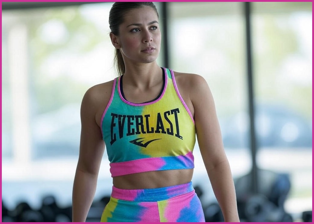 에버라스트 여성 맨투맨 반팔 셋업 운동복 세트