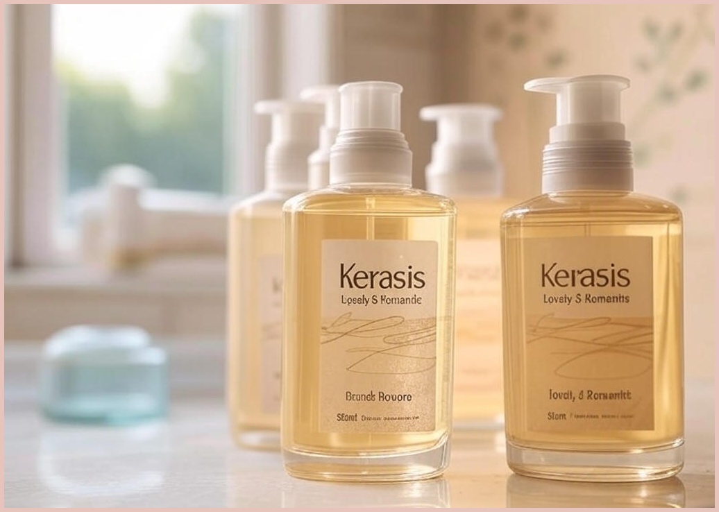 케라시스 퍼퓸 샴푸 러블리 앤 로맨틱향, 980ml, 3개