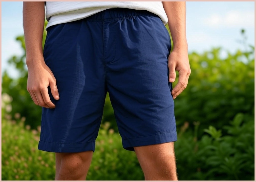 폼비 여름 나일론 밴딩 남녀공용 3부 반바지 2장